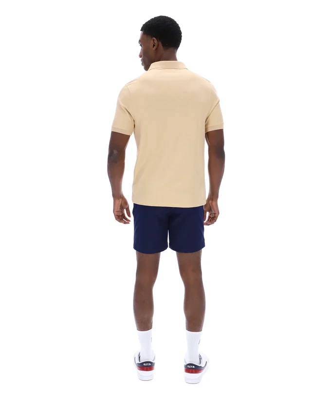 Klassisches beiges Tristiano-Polo mit Struktur