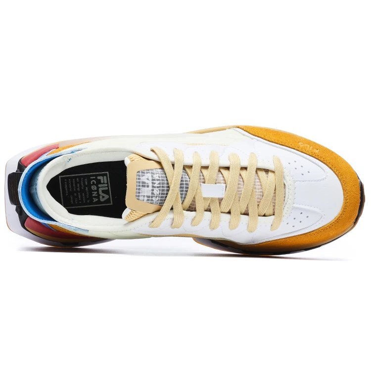 KM Shoes „Weiß Gelb Blau“