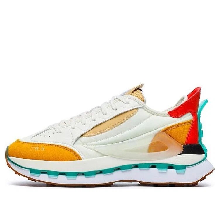 KM Shoes „Weiß Gelb Orange“