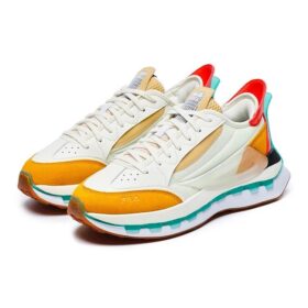 KM Shoes „Weiß Gelb Orange“