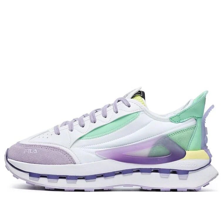 KM Shoes „Weiß, Lila, Aqua“