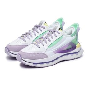 KM Shoes „Weiß, Lila, Aqua“