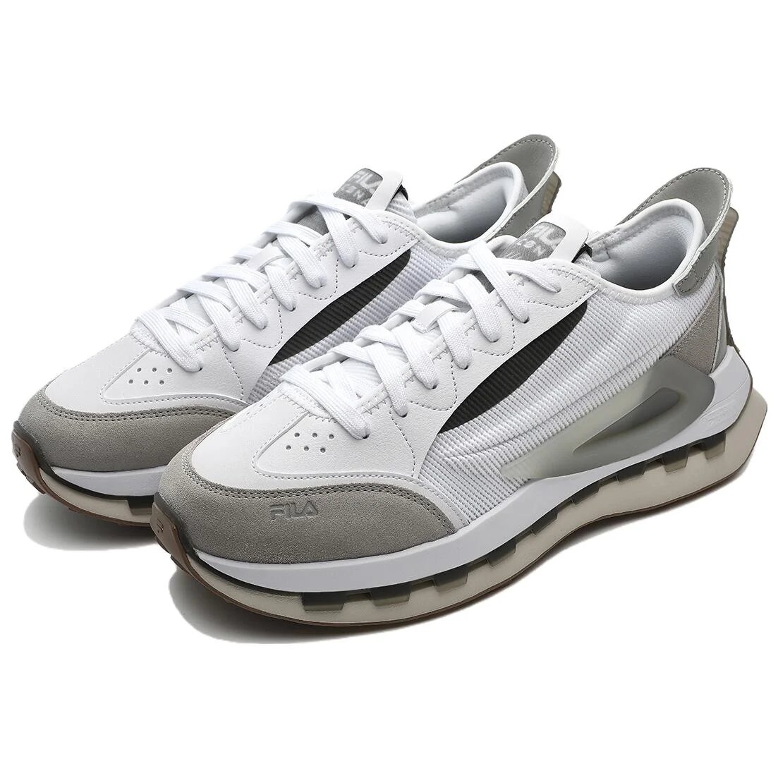 KM Sportschuhe „White Grey“