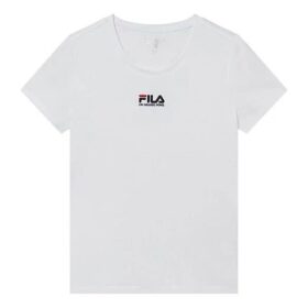 Kurzarm 2019 Minimalistisches besticktes Kurzarm-T-Shirt, Weiß