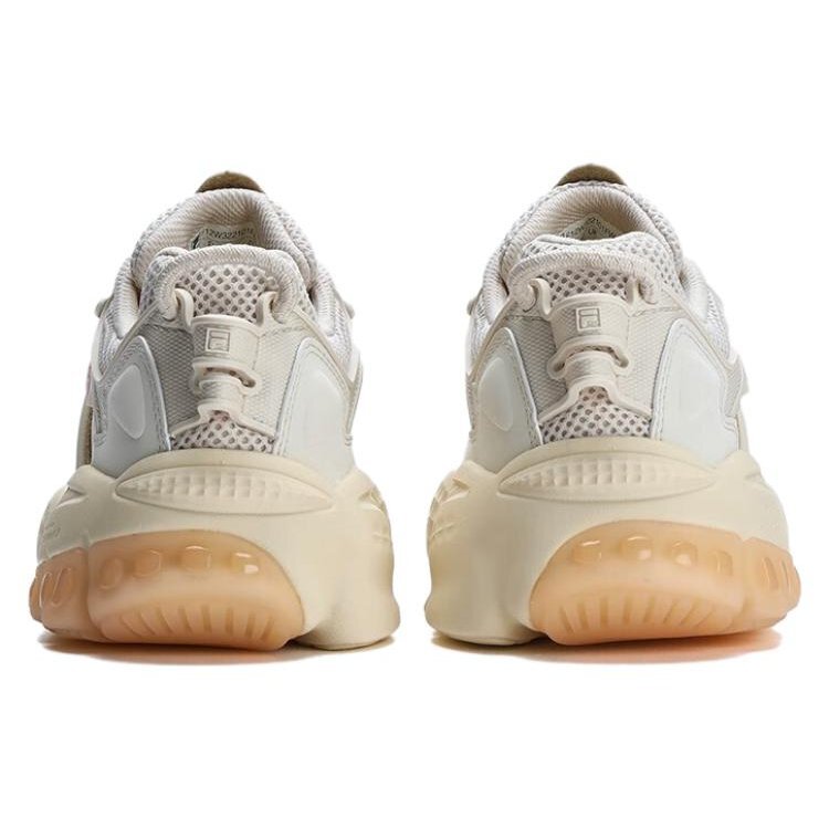 Ladder-Schuhe „Cream White Orange“