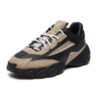 Lanvin x Fila Low-Top-Laufschuhe Schwarz/Gelb