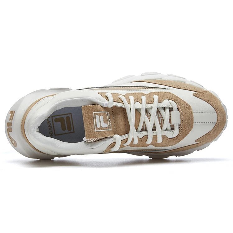 Lanvin x Fila Sneaker Weiß/Gelb