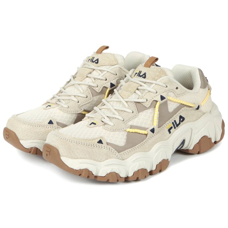 Laufschuhe Grau/Weiß/Braun