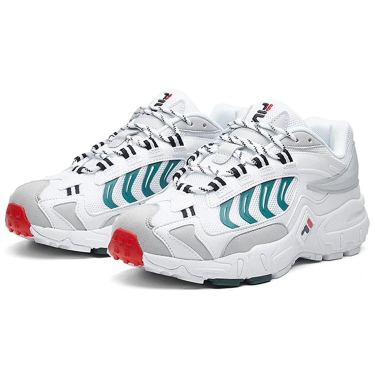 Laufschuhe Grau/Weiß/Grün