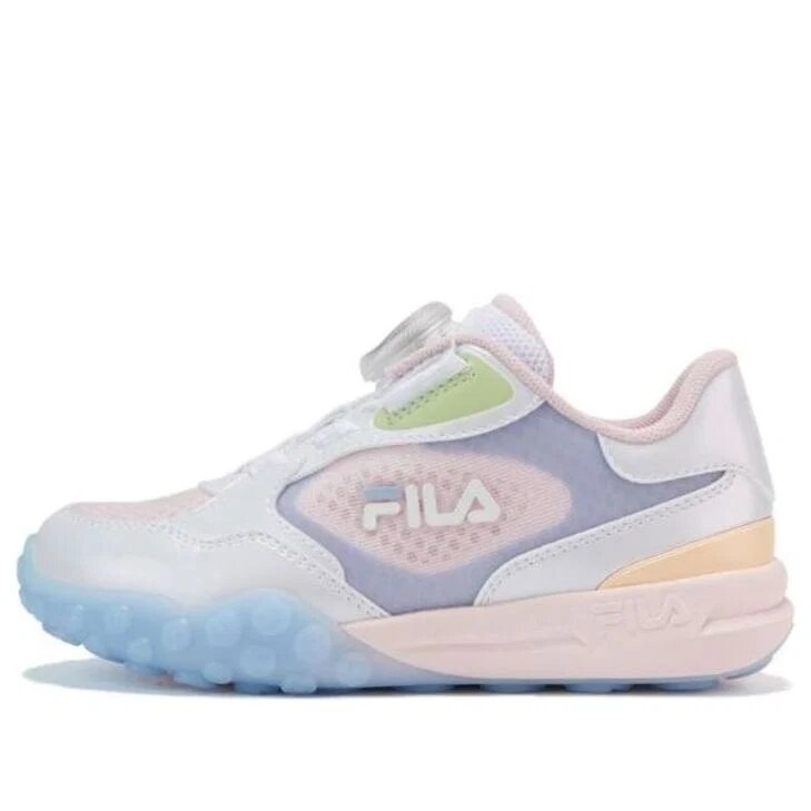 Laufschuhe „Weiß Lila Blau“