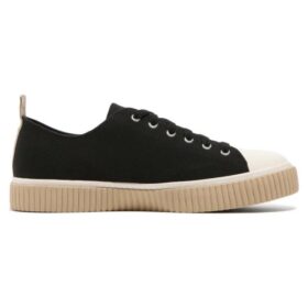 Layer Low-Top – stilvolle, lässige Unisex-Skateschuhe, koreanische Version „Black Cream“