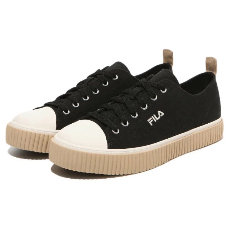 Layer Low-Top – stilvolle, lässige Unisex-Skateschuhe, koreanische Version „Black Cream“
