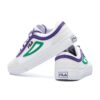 Leichte Freizeitschuhe Weiß/Grün/Lila