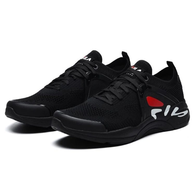 Leichte Sportschuhe, Low-Top, Schwarz