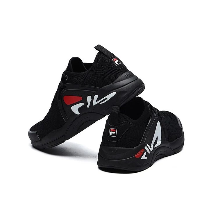 Leichte Sportschuhe, Low-Top, Schwarz