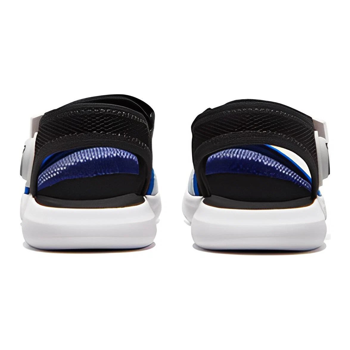 Lifestyle-Freizeitsandalen „Schwarz Blau“