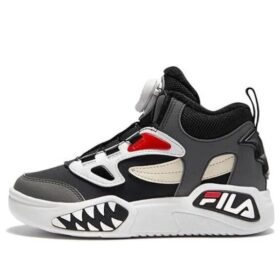 Lifestyle-High-Top-Basketballschuhe „Grau Schwarz“