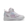 Lifestyle-High-Top-Basketballschuhe „Weiß Rosa Blau“