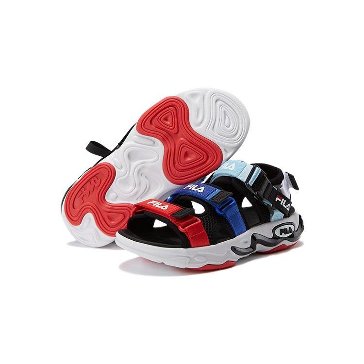 Lifestyle-Sandalen „Black Blue Red“