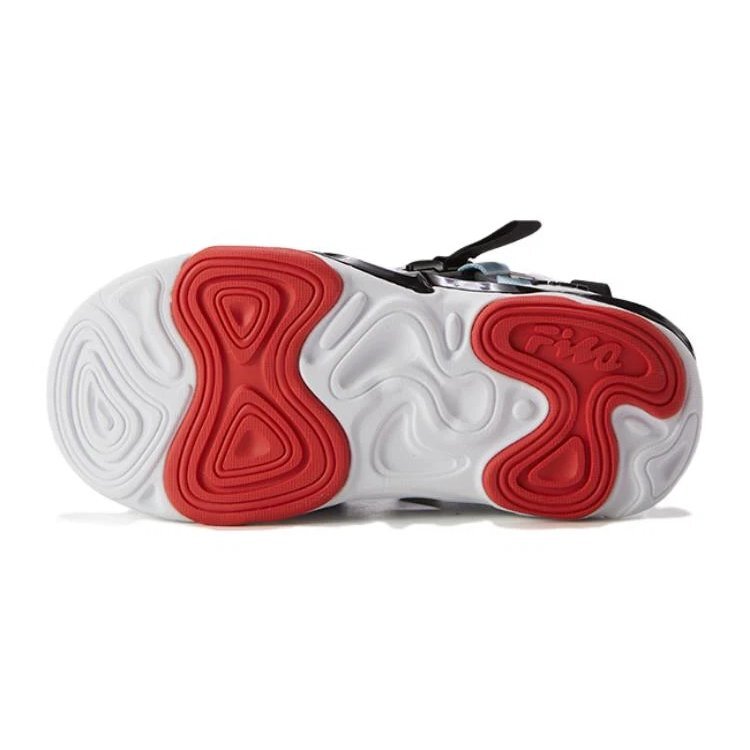 Lifestyle-Sandalen „Black Blue Red“