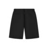 Lockere, atmungsaktive Freizeit-Shorts aus gewebtem Stoff, schwarz