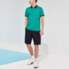 Lockere, atmungsaktive Freizeit-Shorts aus gewebtem Stoff, schwarz