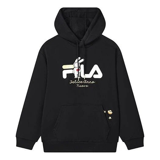 Logo-Hoodie „Schwarz-Weiß“