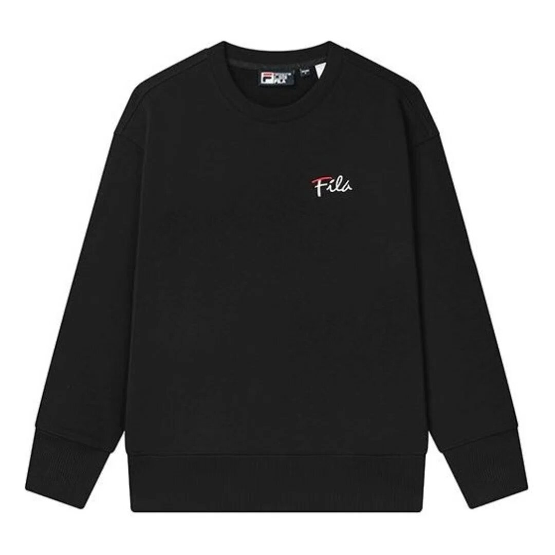 Logo-Pullover „Schwarz“