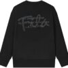Logo-Pullover „Schwarz“