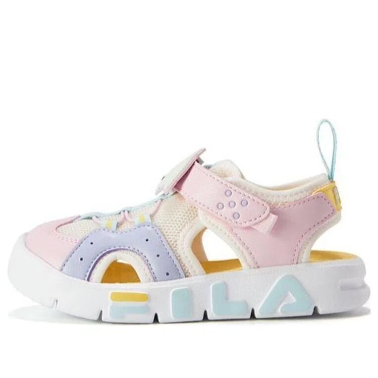 Logo-Sandalen „Pink“