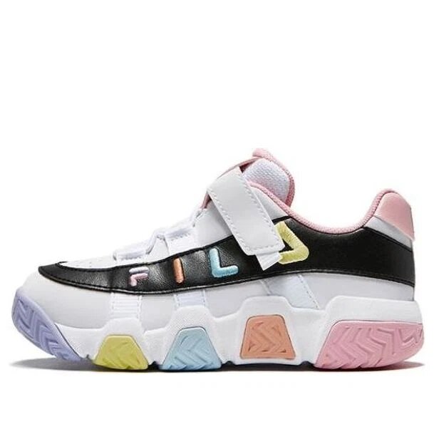 Low-Top-Basketballschuhe „White Multi“