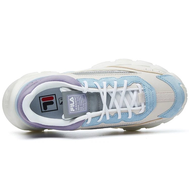 Low-Top-Daddy-Schuhe Rosa/Lila