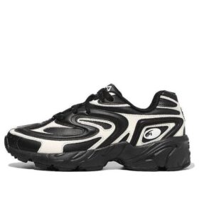 Low-Top-Daddy-Schuhe Schwarz