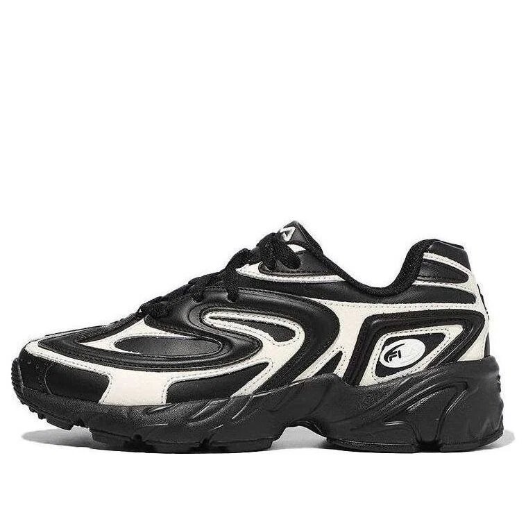Low-Top-Daddy-Schuhe Schwarz