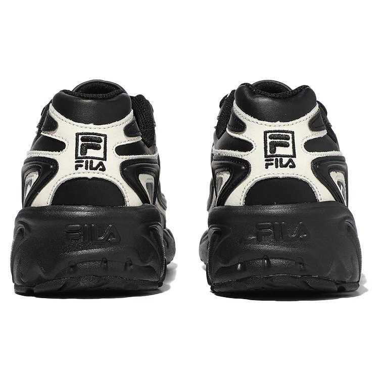 Low-Top-Daddy-Schuhe Schwarz