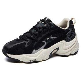 Low-Top-Laufschuhe Schwarz