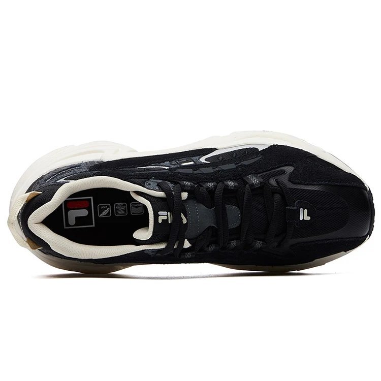 Low-Top-Laufschuhe Schwarz