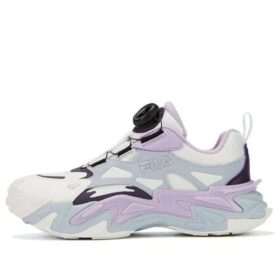 Low-Top-Laufschuhe „Weiß Lila Blau“