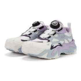 Low-Top-Laufschuhe „Weiß Lila Blau“