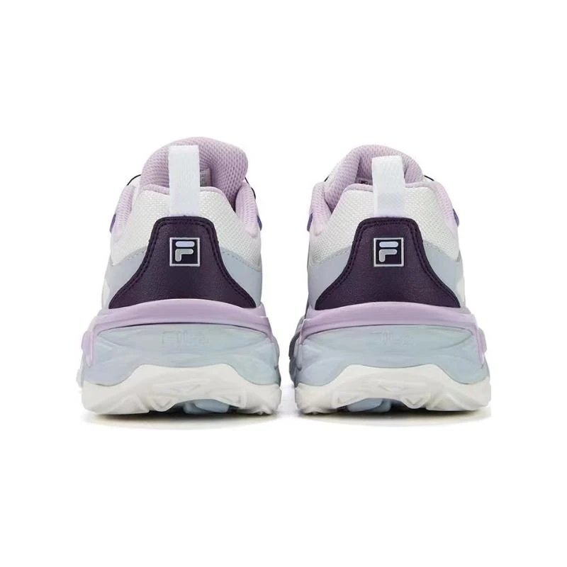 Low-Top-Laufschuhe „Weiß Lila Blau“