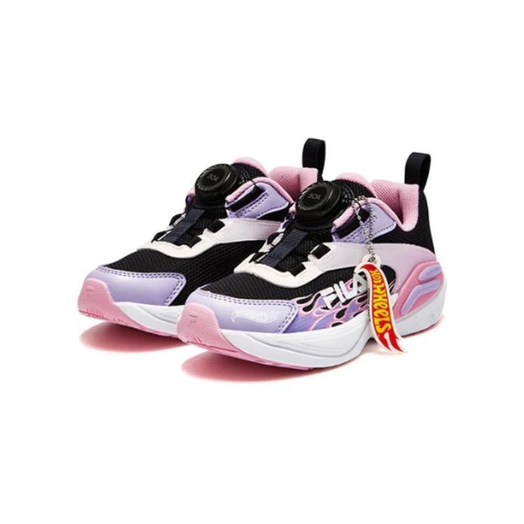 Lässige Sport-Sneaker „Pink Schwarz Weiß“