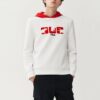 Lässiger Sport-Strickpullover mit Rollkragen für Herren, Weiß