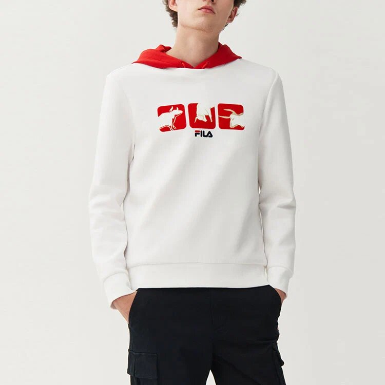 Lässiger Sport-Strickpullover mit Rollkragen für Herren, Weiß