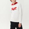 Lässiger Sport-Strickpullover mit Rollkragen für Herren, Weiß