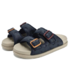 Lucia-Sandalen „Black Olive Green““