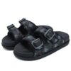 Lucia Sandalen „Schwarz-Türkis“