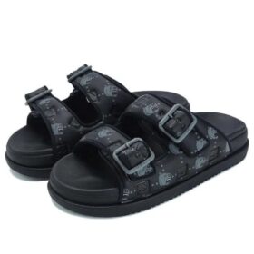 Lucia Sandalen „Schwarz-Türkis“