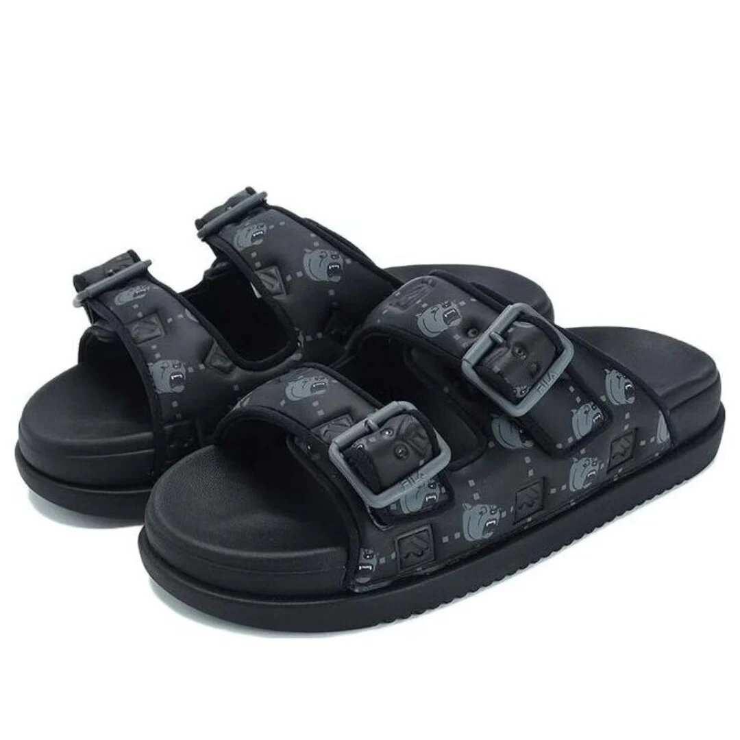 Lucia Sandalen „Schwarz-Türkis“