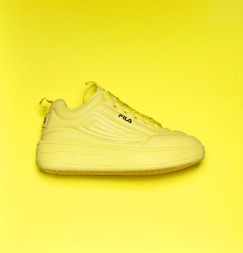 Maisgelber Superbubble-Sneaker