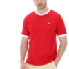 Marconi Essential Ringer-T-Shirt in Chinesisch-Rot
